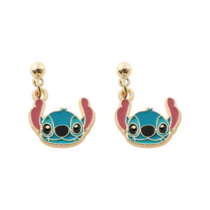 Boucles d’Oreille Stitch Souriant