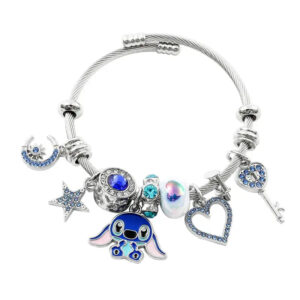 Bracelet Stitch Bleu Bébé