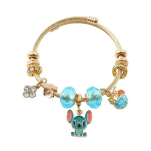 Bracelet Stitch Bleue Crystal