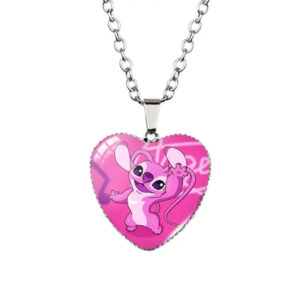 Collier Angel Rose Coeur