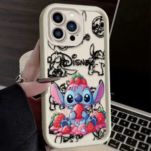 Coque iPhone Stitch Fraise
