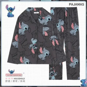 Ensemble Pyjama Stitch Noir