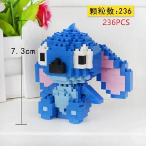 Figurine Bricks Lego Stitch et Angel