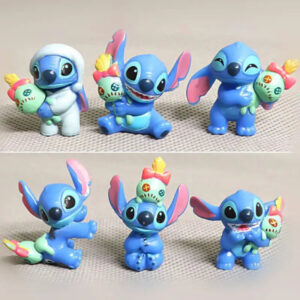 Figurine Stitch 6 PCS