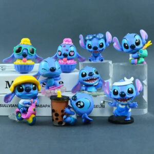 Figurine Stitch 9 Pièces