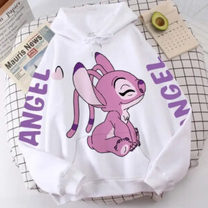 Hoodie Angel Amoureuse Blanc