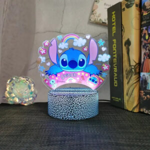 Lampe Stitch Arc-en-ciel