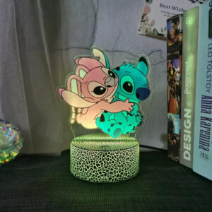 Lampe Stitch et Angel
