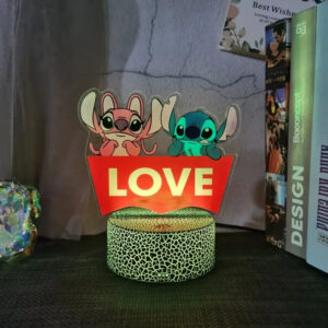 Lampe Stitch LOVE