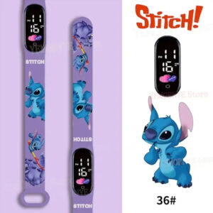 Montre Stitch Violette