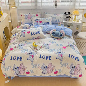 Parrure de Lit Stitch & Angel Love