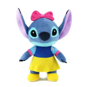 Peluche Stitch Blanche Neige 25cm