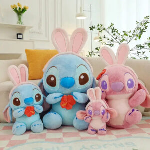 Peluche Stitch et Angel Oreille de Lapin