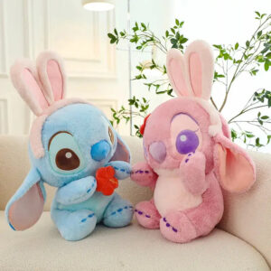 Peluche Stitch et Angel Oreille de Lapin