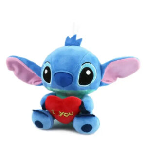 Peluche Stitch Je T’aime 25cm
