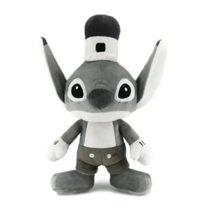 Peluche Stitch Noir et Blanc 25cm
