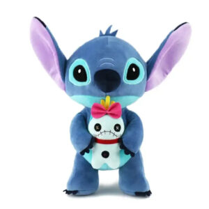 Peluche Stitch & Scrump 25cm