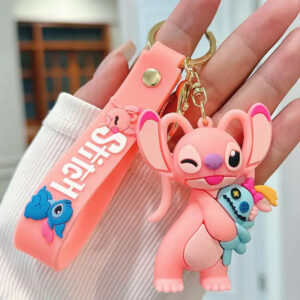 Porte Clef Stitch Angel et Scrump