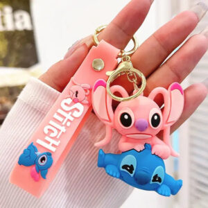 Porte Clef Stitch et Angel