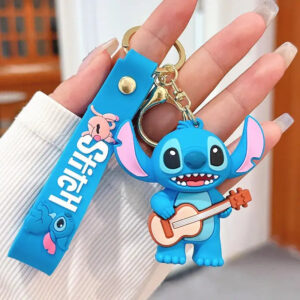 Porte Clef Stitch Guitariste