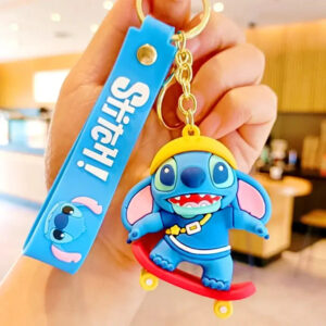 Porte Clef Stitch Skateboard