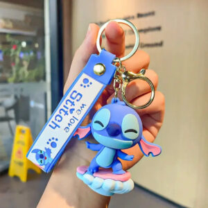 Porte Clef Stitch Surf Aloha