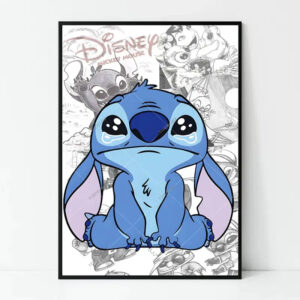 Poster Stitch Qui Pleure