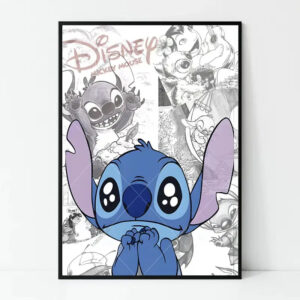 Poster Stitch Yeux Brillants