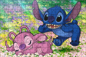 Puzzle Angel et Stitch