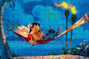 Puzzle Stitch et Lilo 500 Pièces
