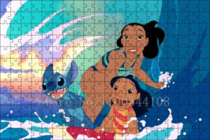 Puzzle Stitch Famille