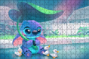 Puzzle Stitch Pluie