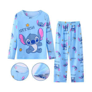 Pyjama Stitch Ensemble Enfant Bleu