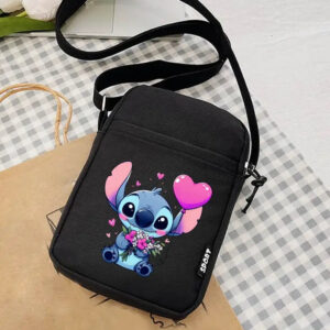 Sac à Main Stitch Coeur Noir