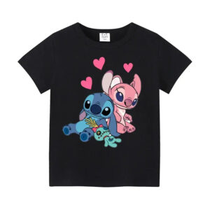 T-Shirt Angel et Stitch