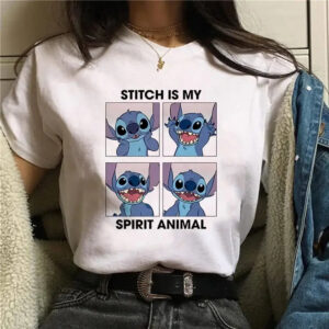 T-Shirt Stitch Animal Spirituel