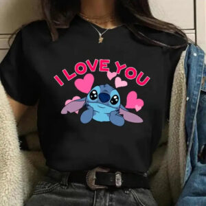 T-Shirt Stitch I Love You