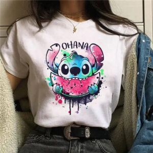 T-Shirt Stitch Ohana Pastèque
